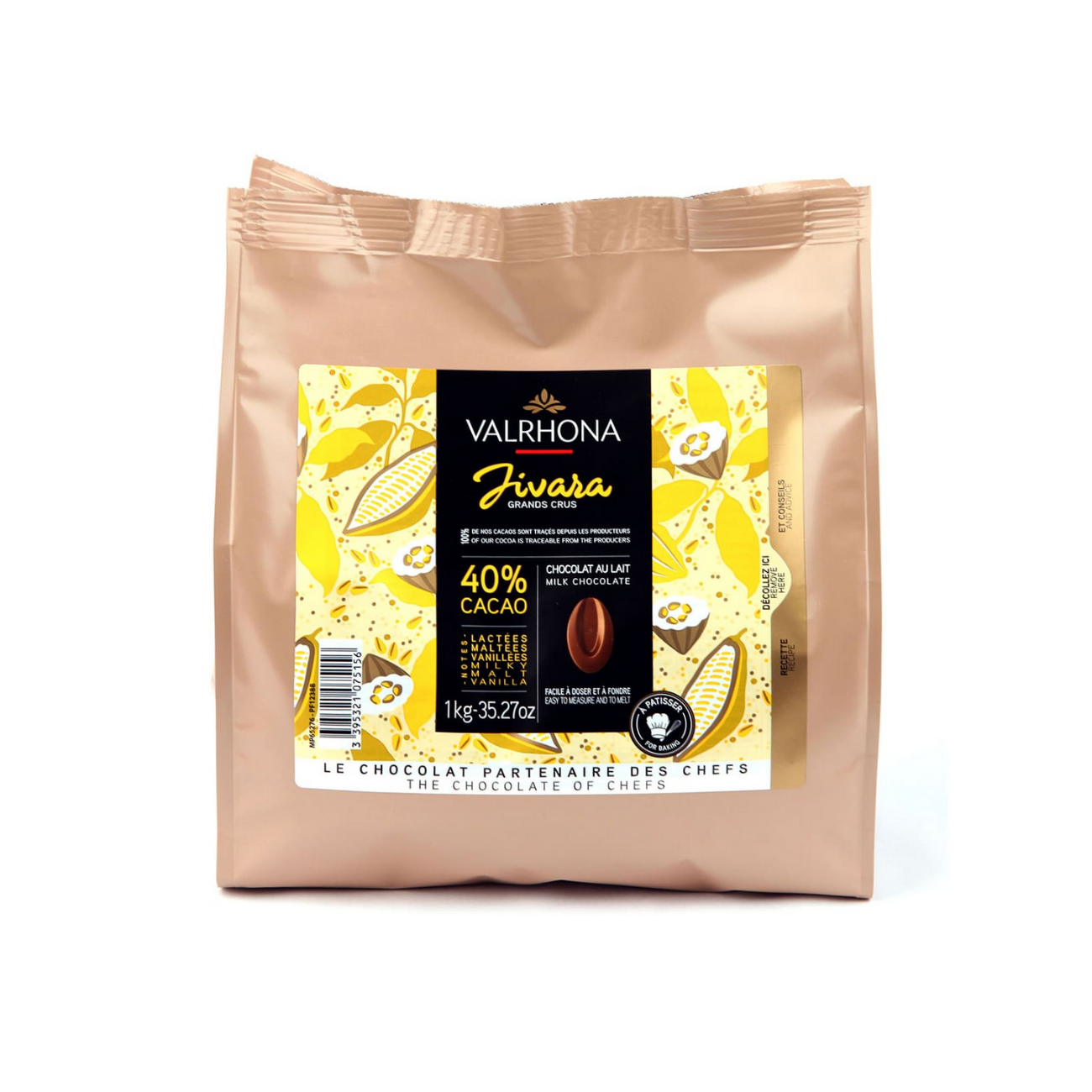 Étiquetage pour sachet de chocolat